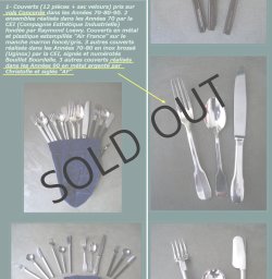 画像7: 【CHRISTOFLE】コンコルド機内食用カトラリー6客