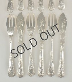 画像2: 【PUIFORCAT】ピュイフォルカ 純銀製カトラリー6客