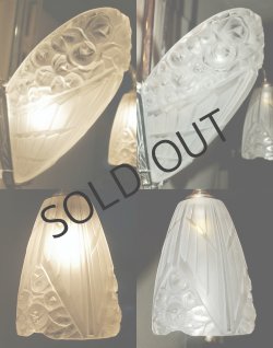 画像5: 【ROBERT】ロベール　アールデコの6灯式シャンデリア