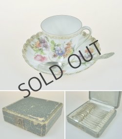 画像6: 【Ravinet-ｄ'Enfert】アイリス文純銀モカスプーン6客