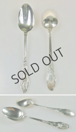 画像4: 【Ravinet-ｄ'Enfert】アイリス文純銀モカスプーン6客