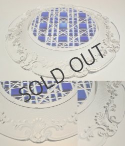 画像4: 【St-Louis】サン・ルイ　色被せ切子クリスタル 中皿2客