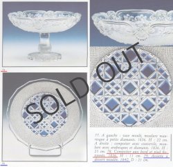 画像5: 【St-Louis】サン・ルイ　色被せ切子クリスタル 中皿2客