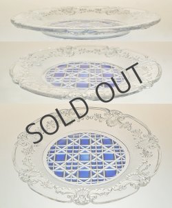 画像3: 【St-Louis】サン・ルイ　色被せ切子クリスタル 中皿2客