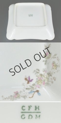 画像5: 【CFH/GDM】草花文角型小皿8客