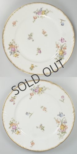 画像4: 【GDA】ジェーデーアー　ブーケ文デザート皿6客