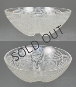 画像2: 【LALIQUE】ルネ・ラリック　COQUILLESno.1 大鉢（無色）