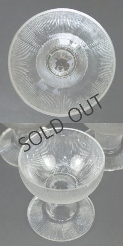 画像5: 【LALIQUE】ルネ・ラリック　WINGEN グラス 3客