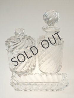 画像2: 【BACCARAT】バカラ　Bambous tors 無色 トワレット3点