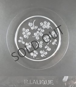 画像5: 【LALIQUE】ルネ・ラリック　MUGUET中皿3客