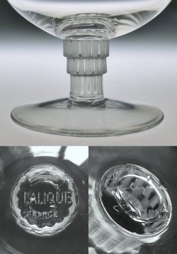 画像4: 【LALIQUE】ラリック　BAMBOUデギュスタシオングラス2客　