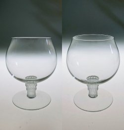 画像2: 【LALIQUE】ラリック　BAMBOUデギュスタシオングラス2客　