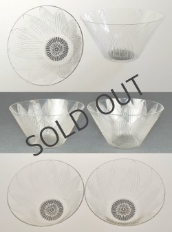 画像4: 【LALIQUE】ルネ・ラリック　LOTUS 小鉢2客