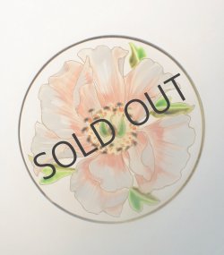 画像4: エナメル彩花絵小皿3種