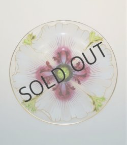 画像2: エナメル彩花絵小皿3種