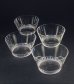 画像1: 【LALIQUE】ルネ・ラリック　BOURGUEIL 小鉢4客 (1)