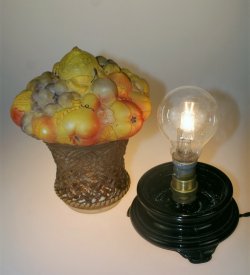 画像3: フルーツバスケット型テーブルランプ