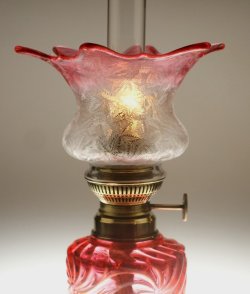 画像4: 【BACCARAT】バカラ　Rosaces multiples小さな石油ランプ