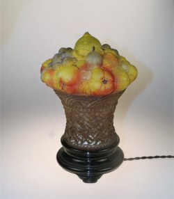画像2: フルーツバスケット型テーブルランプ