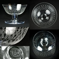 画像3: 【BACCARAT】バカラ　ループ模様シャンパンクップ5客