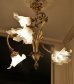 画像3: ルイ15世風花束型4灯式シャンデリア