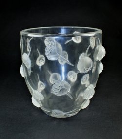 画像1: 【LALIQUE】ルネ・ラリック　PIVOINES 花瓶