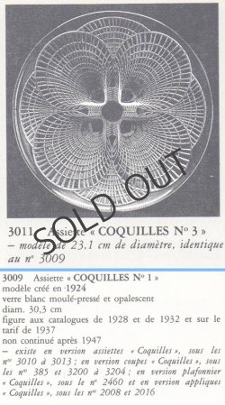 画像4: 【LALIQUE】ルネ・ラリック　COQUILLES 中皿 銀縁