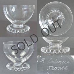 画像3: 【LALIQUE】ルネ・ラリック　BOULES シャンパンクップ4客