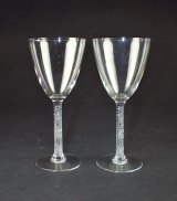 【LALIQUE】ルネ・ラリック　PHALSBOURG ワイングラス2客