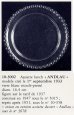 画像4: 【LALIQUE】ルネ・ラリック　ANDLAU ランチ皿6枚組 (4)