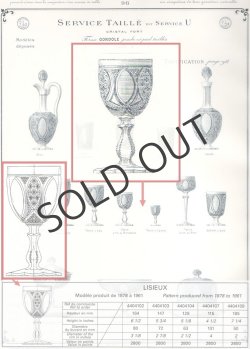 画像7: 【BACCARAT】バカラ　LISIEUX ポルトグラス6客