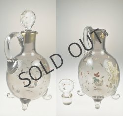 画像4: 【BACCARAT】バカラ　エナメル彩獅子紋キャラフ