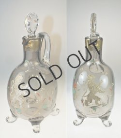 画像2: 【BACCARAT】バカラ　エナメル彩獅子紋キャラフ