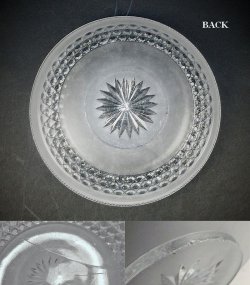 画像3: 【BACCARAT】バカラ　Diamants hexagones dépolis 浅鉢