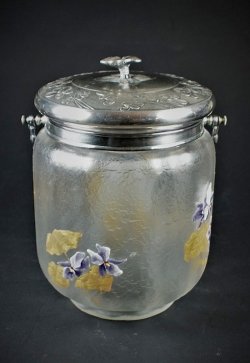 画像3: 【GALLIA/MONTJOYE】　スミレ文エナメル彩ビスケットジャー