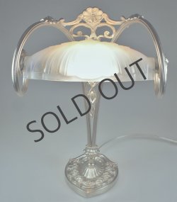 画像2: アール・デコの美しいデスクランプ