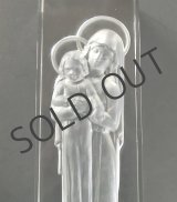 【LALIQUE】ルネ・ラリック　VIERGE A L'ENFANT 聖母子像　