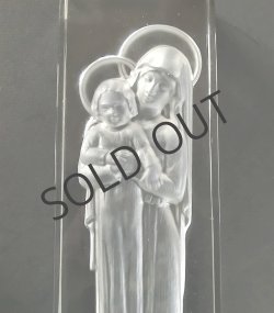 画像1: 【LALIQUE】ルネ・ラリック　VIERGE A L'ENFANT 聖母子像　