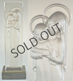 画像2: 【LALIQUE】ルネ・ラリック　VIERGE A L'ENFANT 聖母子像　