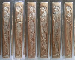 画像3: 【LALIQUE】ルネ・ラリック　SIX FIGURINES ゴブレ C