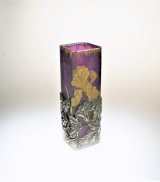 【SAGLIER】サグリエ　アイリス文角型花瓶
