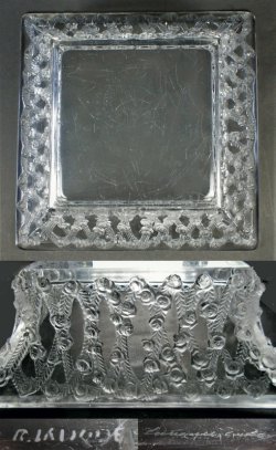 画像3: 【LALIQUE】ルネ・ラリック　ROSES 角鉢