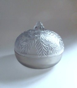 画像1: 【LALIQUE】ルネ・ラリック　VALLAURIS 蓋物