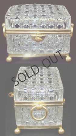 画像5: 【BACCARAT】バカラ　八角籠目文カットの玉手箱