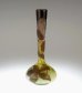 画像1: 【GALLE】ガレ　クレマチス文鶴頸花瓶 (1)