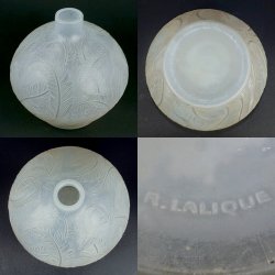 画像3: 【LALIQUE】ルネ・ラリック　PLUMES 花瓶