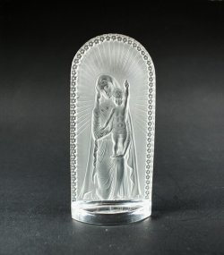 画像2: 【LALIQUE】ラリック  Vierge à l'enfant agenouillée聖母子像　