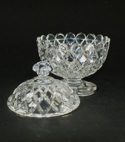 画像2: 【BACCARAT】バカラ　Diamants carrés 蓋物