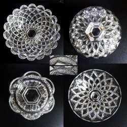 画像3: 【BACCARAT】バカラ　Diamants carrés 蓋物