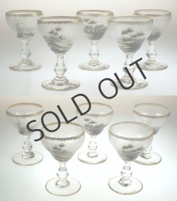 画像6: 湖畔風景文グリザイユ彩果実酒セット